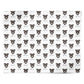 American Pit Bull Terrier Icon with Name Personalised Wrapping Paper Alternative