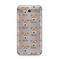 American Pit Bull Terrier Icon with Name Samsung Galaxy J7 2017 Case