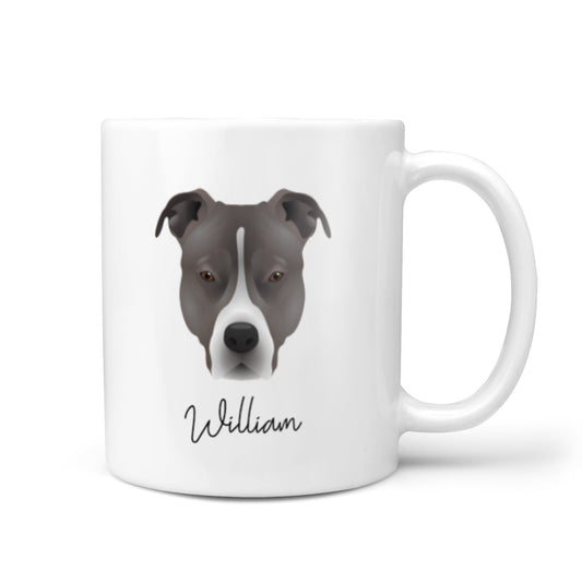 American Pit Bull Terrier Personalised 10oz Mug