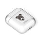 American Pit Bull Terrier Personalised AirPods Case Laid Flat