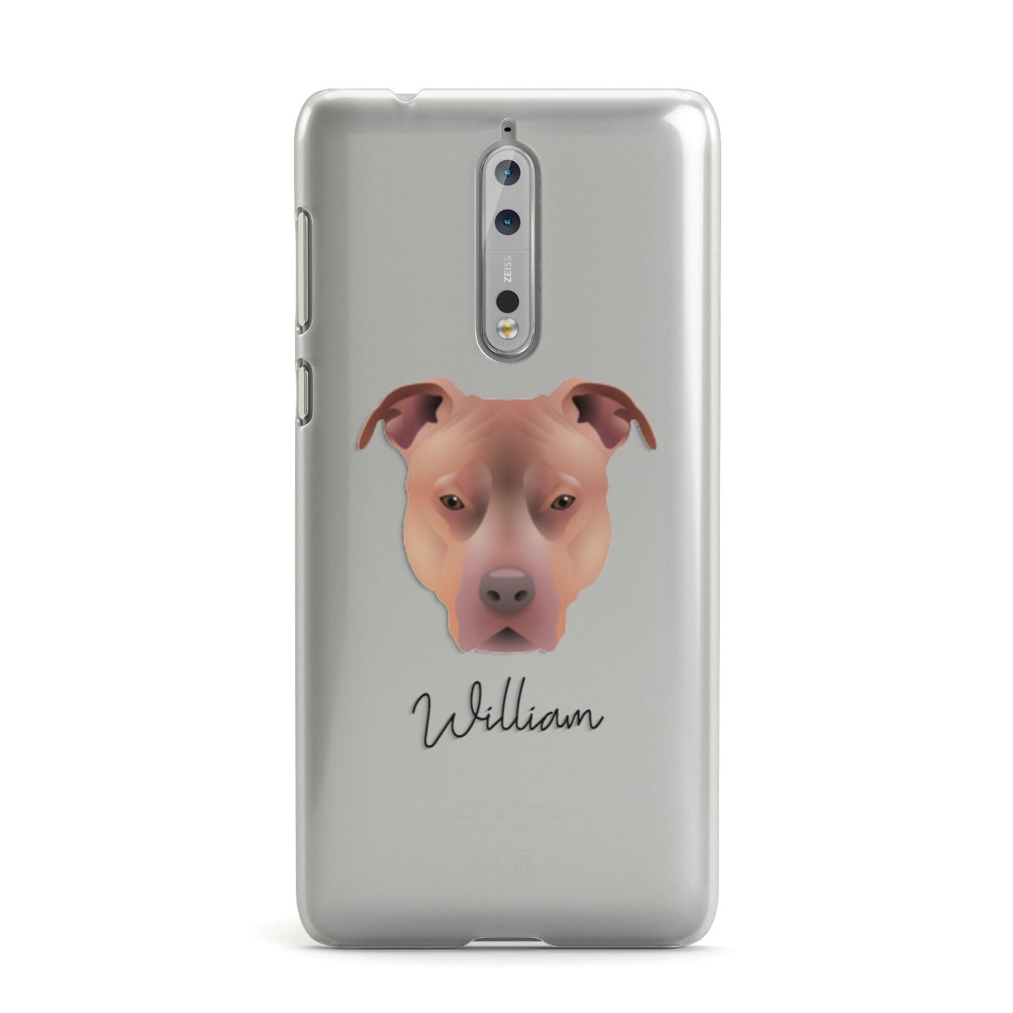 American Pit Bull Terrier Personalised Nokia Case
