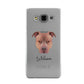 American Pit Bull Terrier Personalised Samsung Galaxy A3 Case