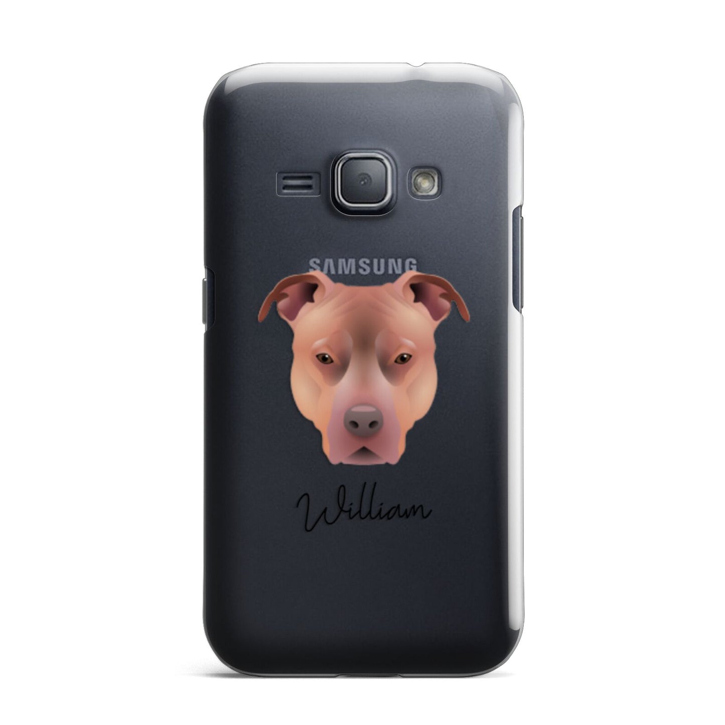 American Pit Bull Terrier Personalised Samsung Galaxy J1 2016 Case