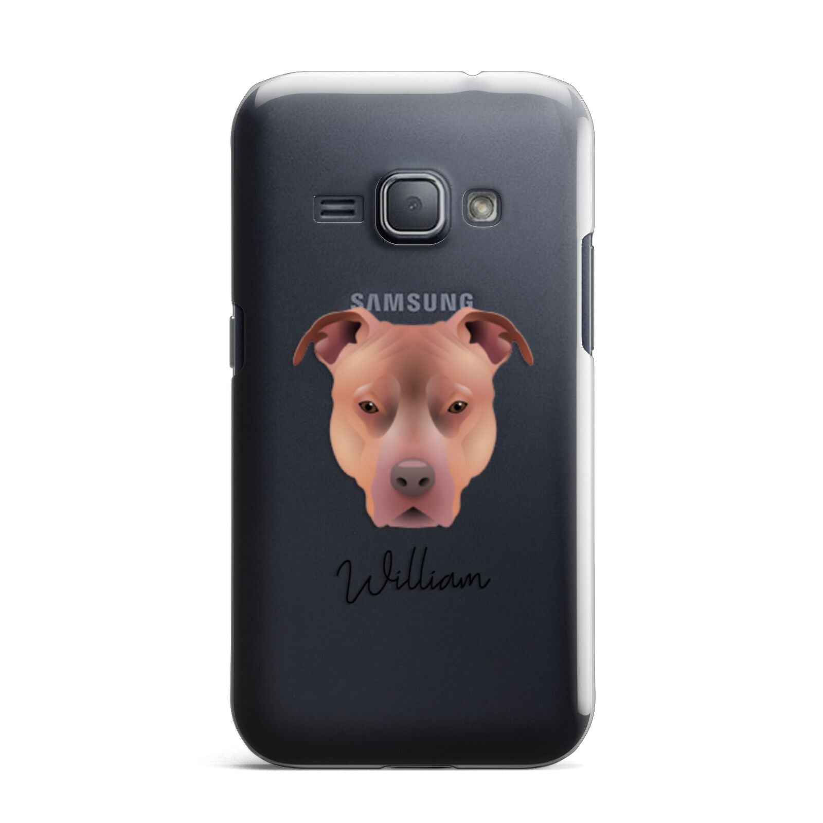 American Pit Bull Terrier Personalised Samsung Galaxy J1 2016 Case