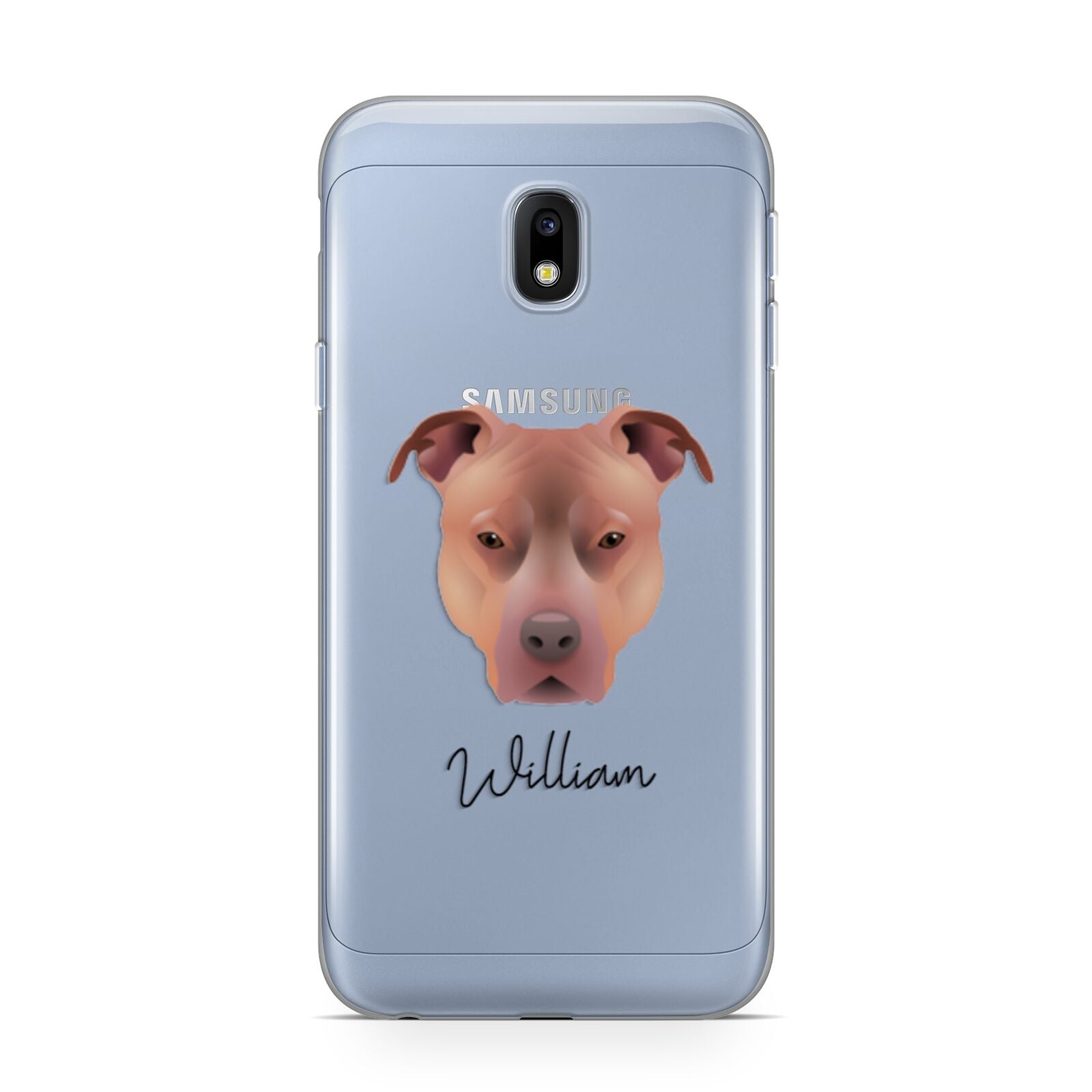 American Pit Bull Terrier Personalised Samsung Galaxy J3 2017 Case