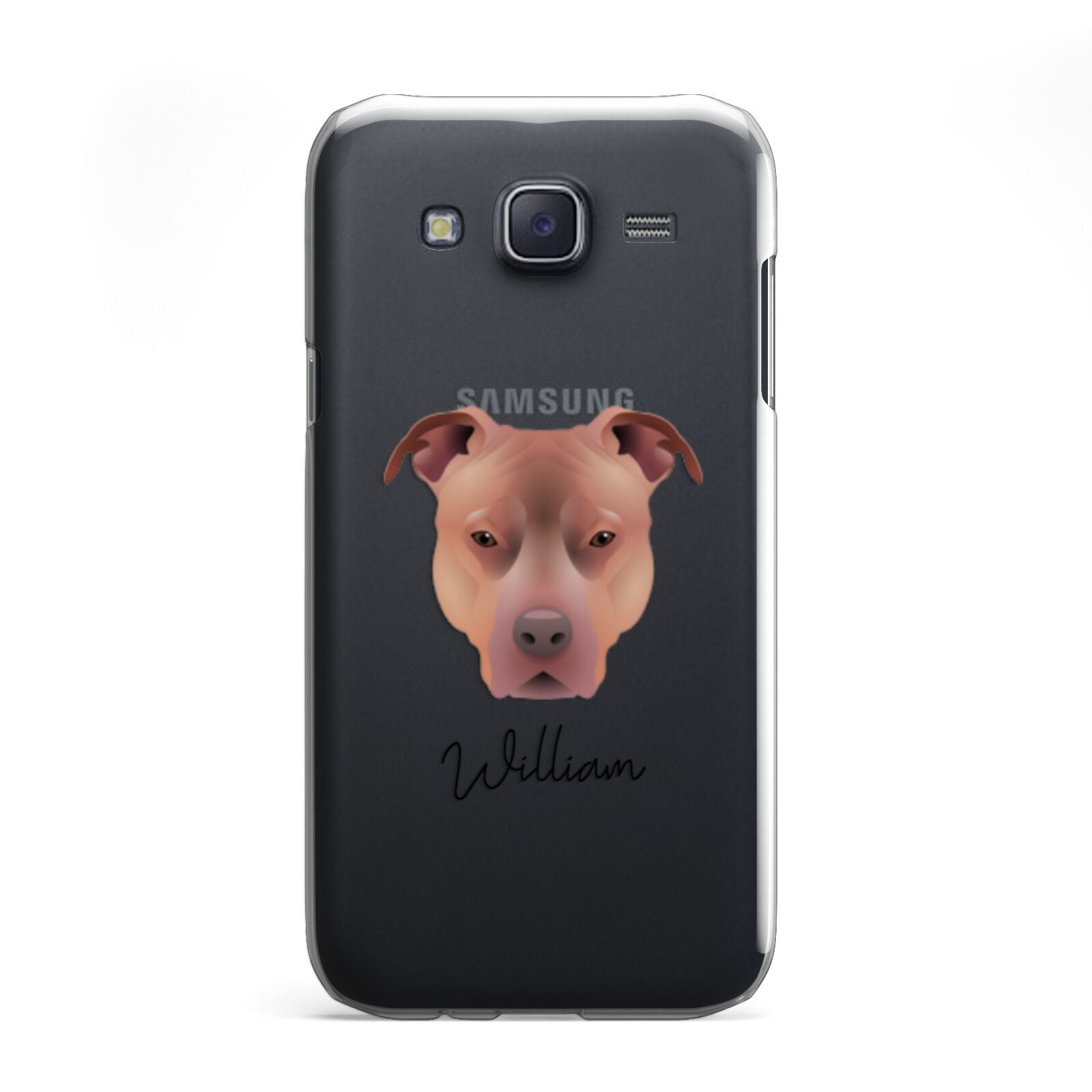 American Pit Bull Terrier Personalised Samsung Galaxy J5 Case