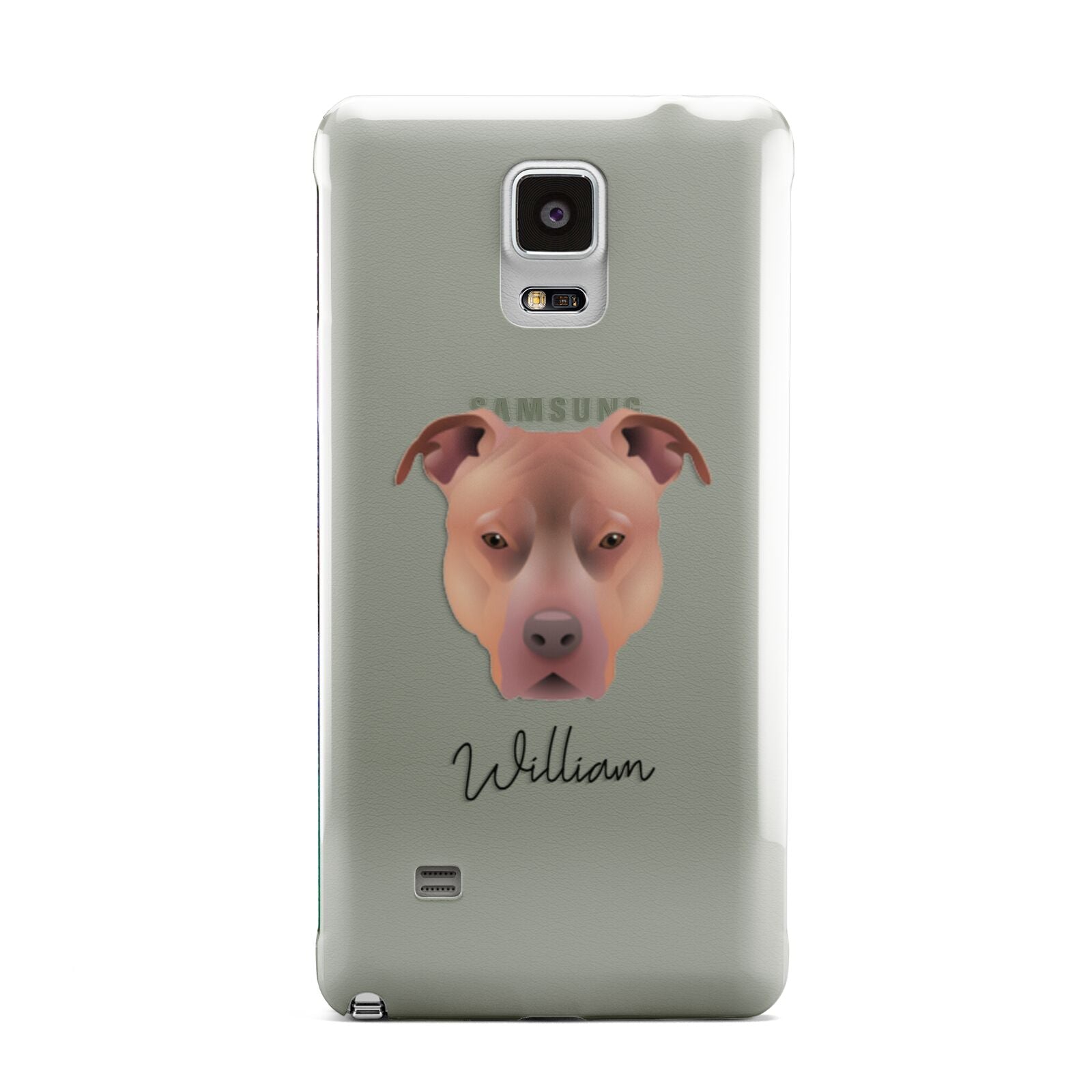 American Pit Bull Terrier Personalised Samsung Galaxy Note 4 Case