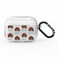 American Water Spaniel Icon with Name AirPods Pro Glitter Case