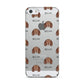 American Water Spaniel Icon with Name Apple iPhone 5 Case
