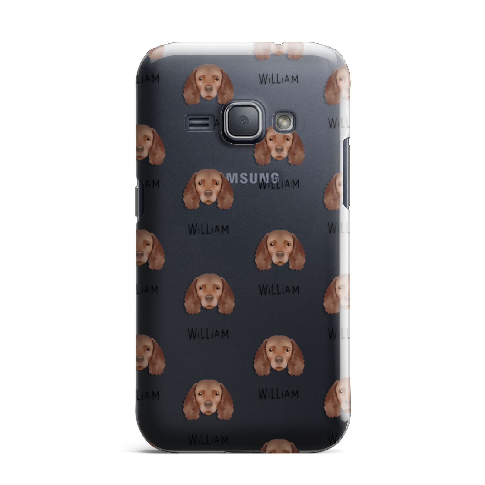American Water Spaniel Icon with Name Samsung Galaxy J1 2016 Case