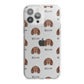 American Water Spaniel Icon with Name iPhone 13 Pro Max TPU Impact Case with White Edges
