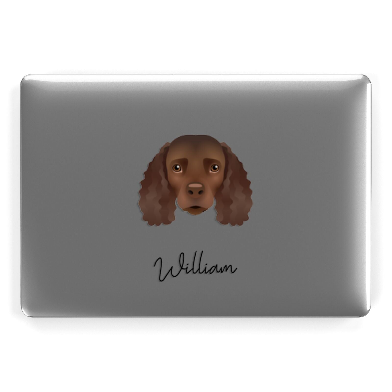 American Water Spaniel Personalised Apple MacBook Case