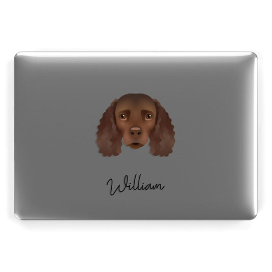 American Water Spaniel Personalised Apple MacBook Case