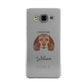 American Water Spaniel Personalised Samsung Galaxy A3 Case