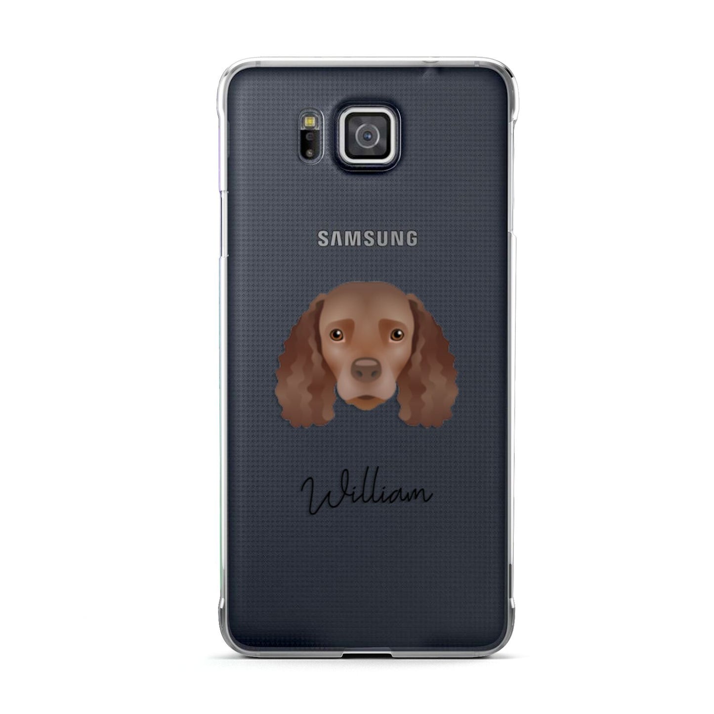 American Water Spaniel Personalised Samsung Galaxy Alpha Case