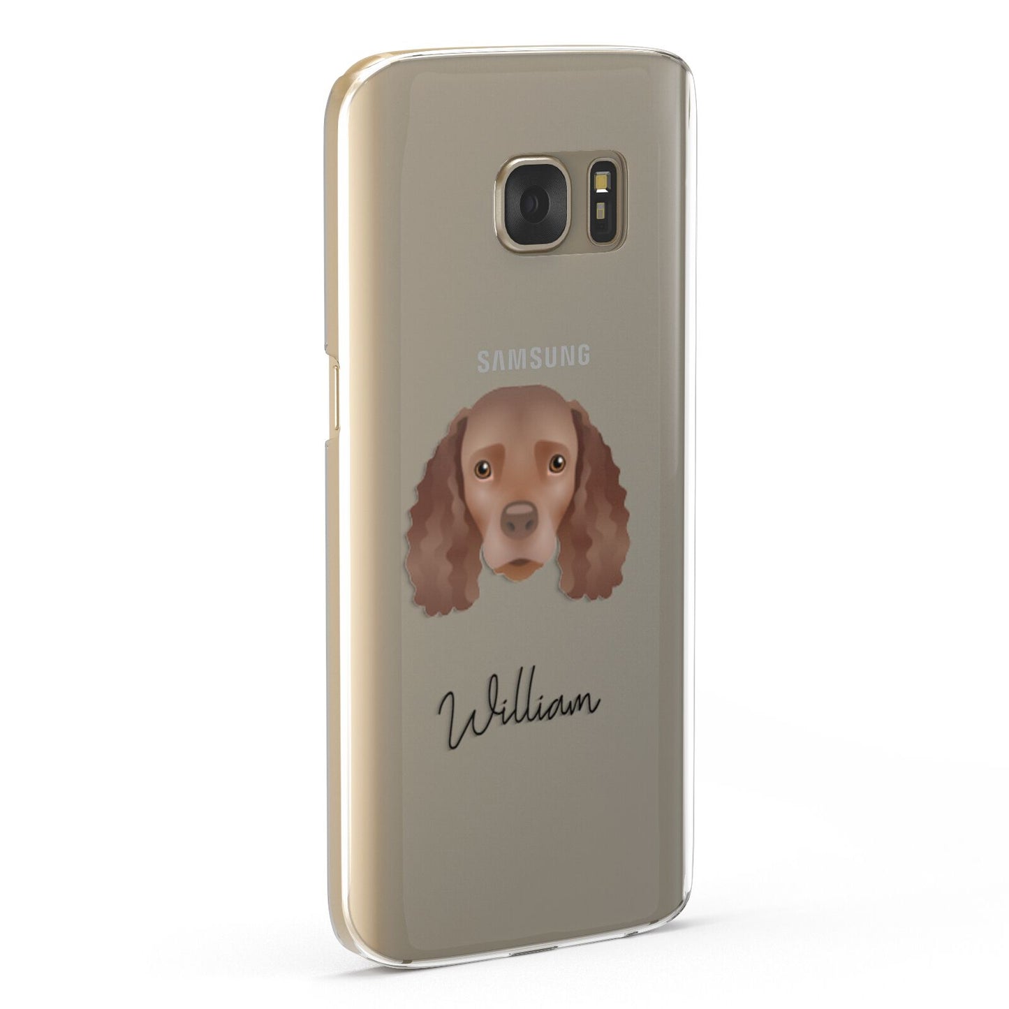 American Water Spaniel Personalised Samsung Galaxy Case Fourty Five Degrees