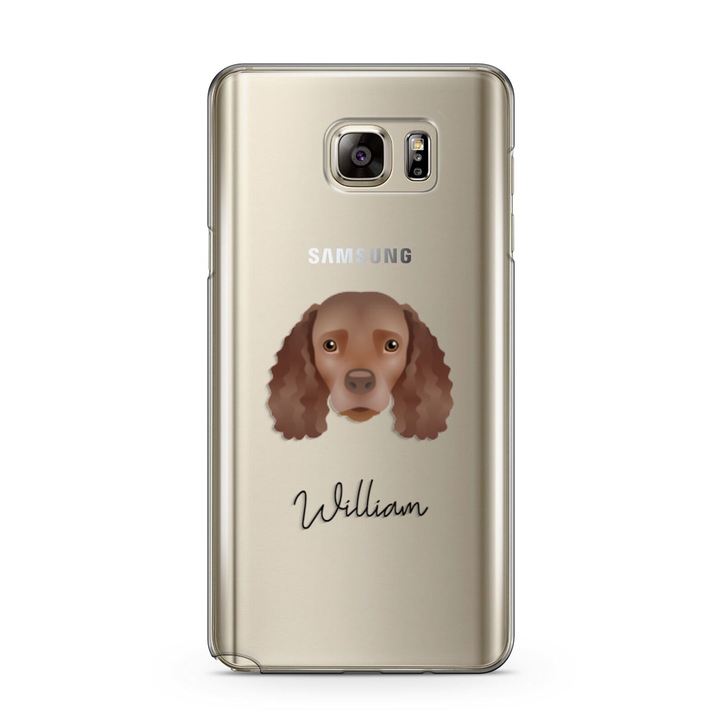 American Water Spaniel Personalised Samsung Galaxy Note 5 Case
