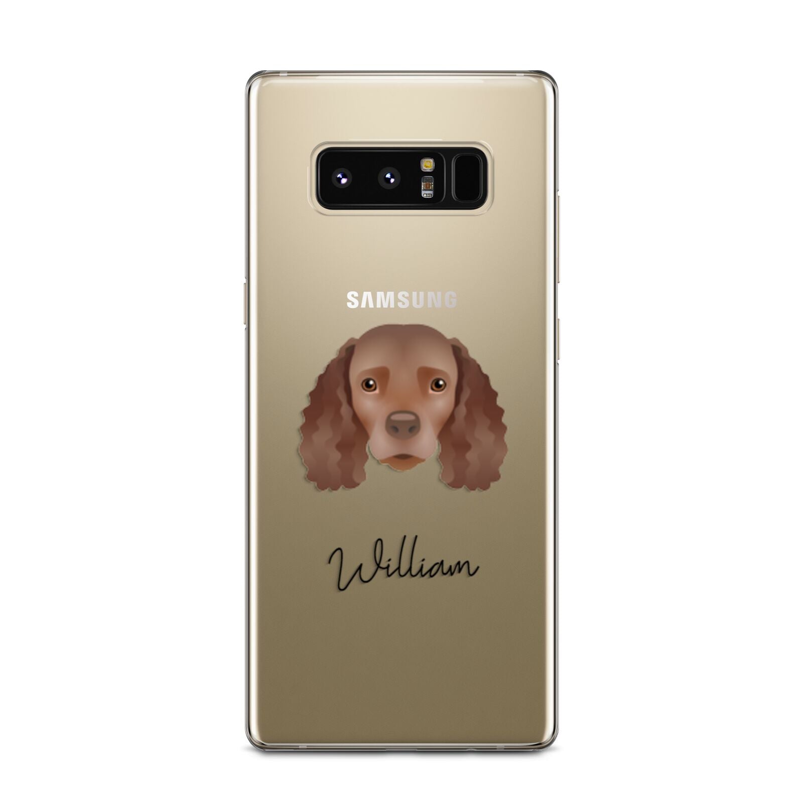 American Water Spaniel Personalised Samsung Galaxy Note 8 Case