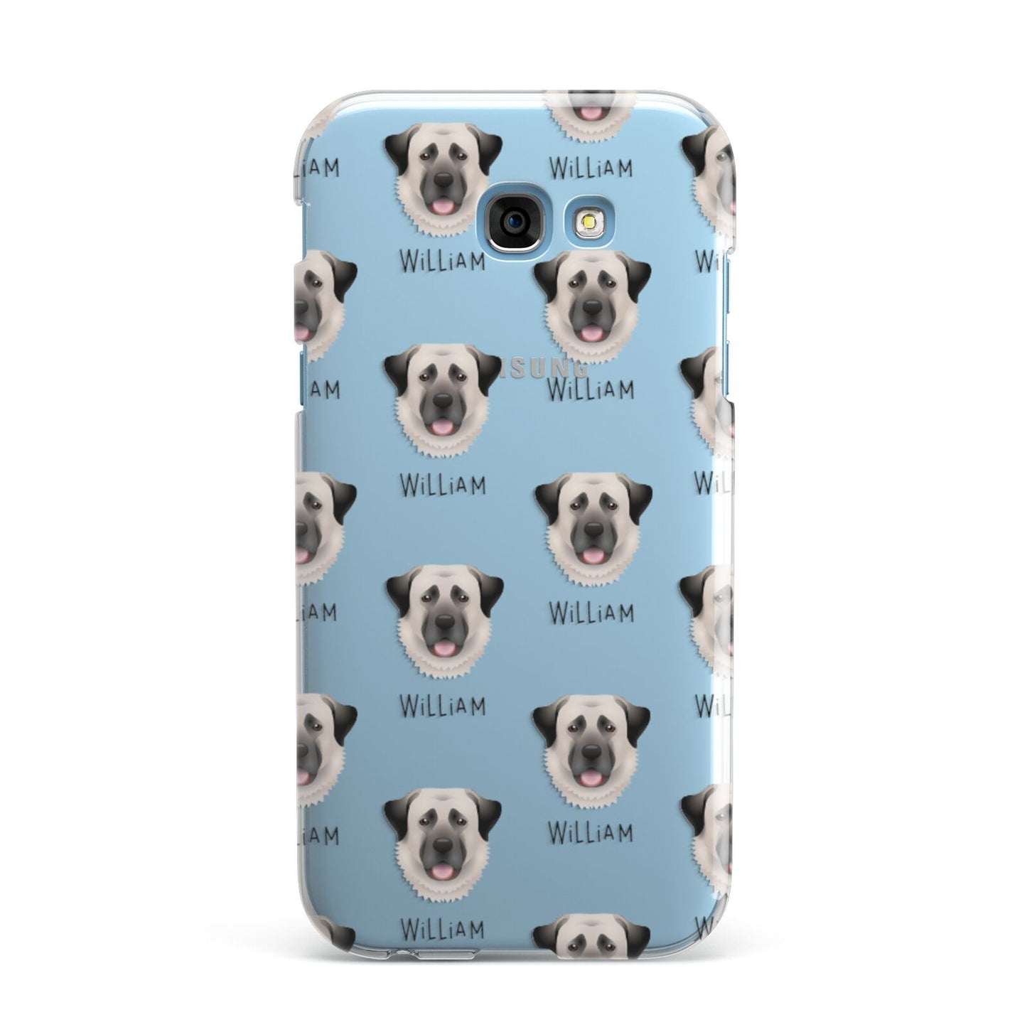 Anatolian Shepherd Dog Icon with Name Samsung Galaxy A7 2017 Case