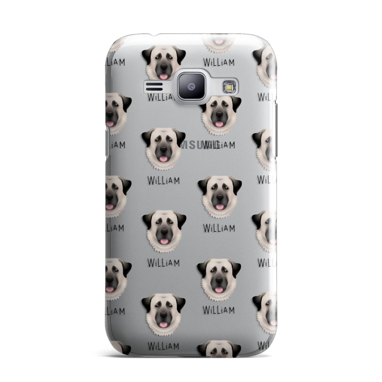 Anatolian Shepherd Dog Icon with Name Samsung Galaxy J1 2015 Case