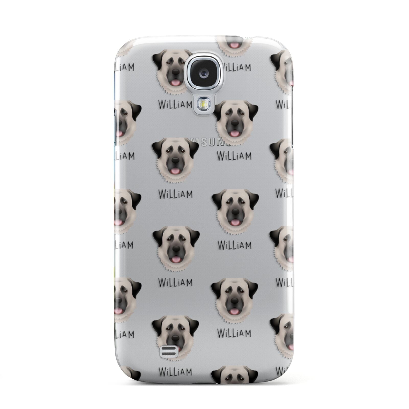 Anatolian Shepherd Dog Icon with Name Samsung Galaxy S4 Case