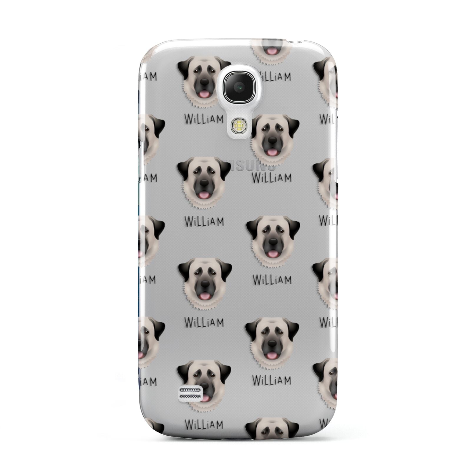 Anatolian Shepherd Dog Icon with Name Samsung Galaxy S4 Mini Case