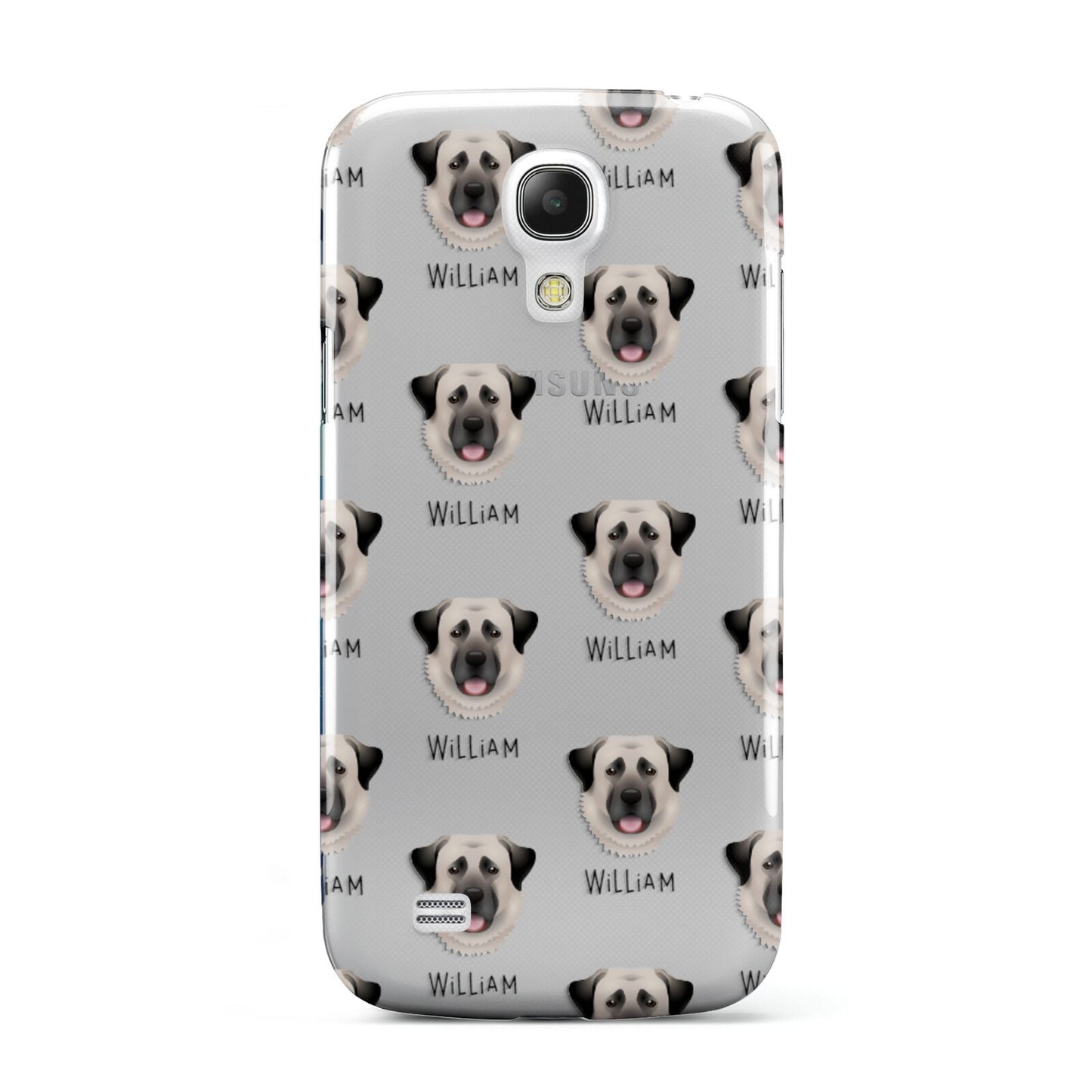 Anatolian Shepherd Dog Icon with Name Samsung Galaxy S4 Mini Case