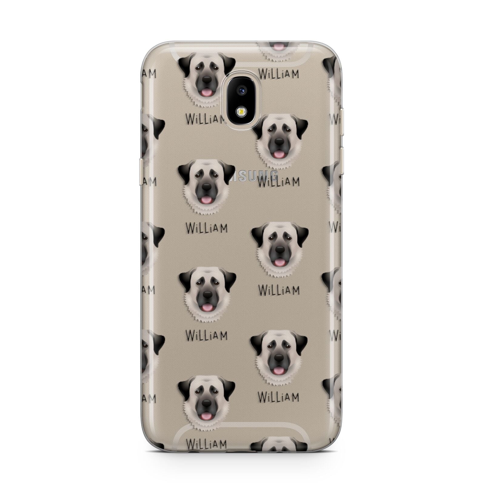 Anatolian Shepherd Dog Icon with Name Samsung J5 2017 Case