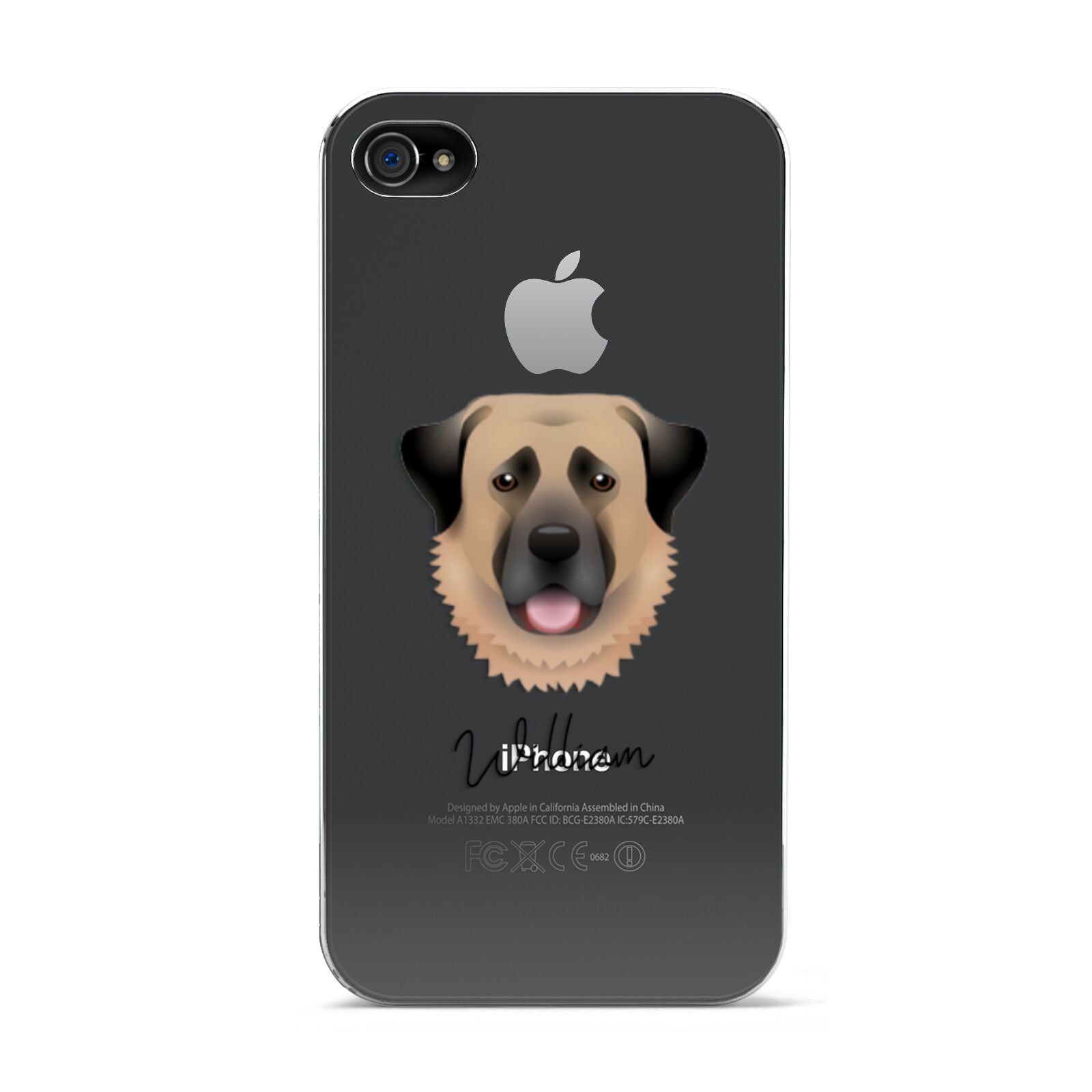 Anatolian Shepherd Dog Personalised Apple iPhone 4s Case