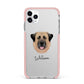 Anatolian Shepherd Dog Personalised iPhone 11 Pro Max Impact Pink Edge Case