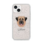 Anatolian Shepherd Dog Personalised iPhone 14 Glitter Tough Case Starlight