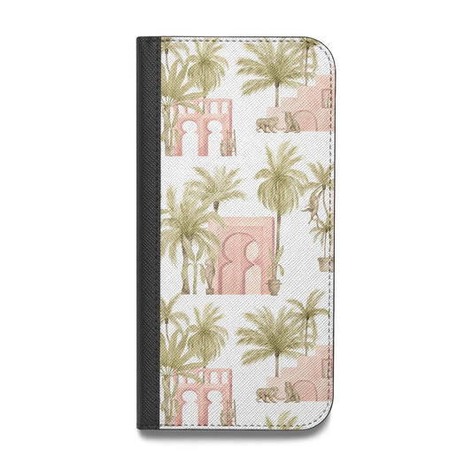 Ancient Palm Vegan Leather Flip Samsung Case