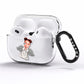 Angel Photo Face AirPods Pro Clear Case Side Image