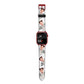 Angel Photo Face Apple Watch Strap Size 38mm with Red Hardware