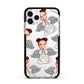 Angel Photo Face Apple iPhone 11 Pro in Silver with Black Impact Case