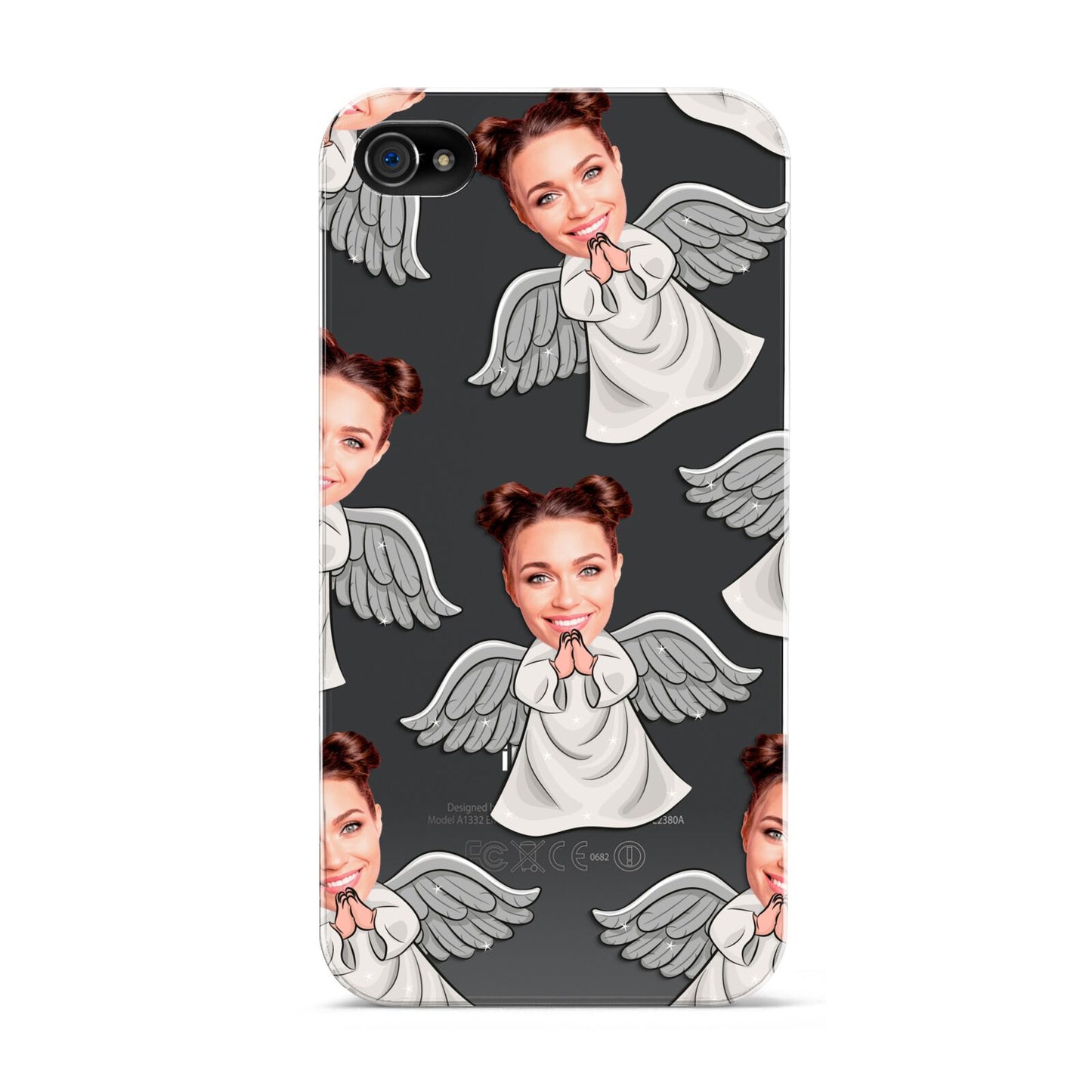 Angel Photo Face Apple iPhone 4s Case