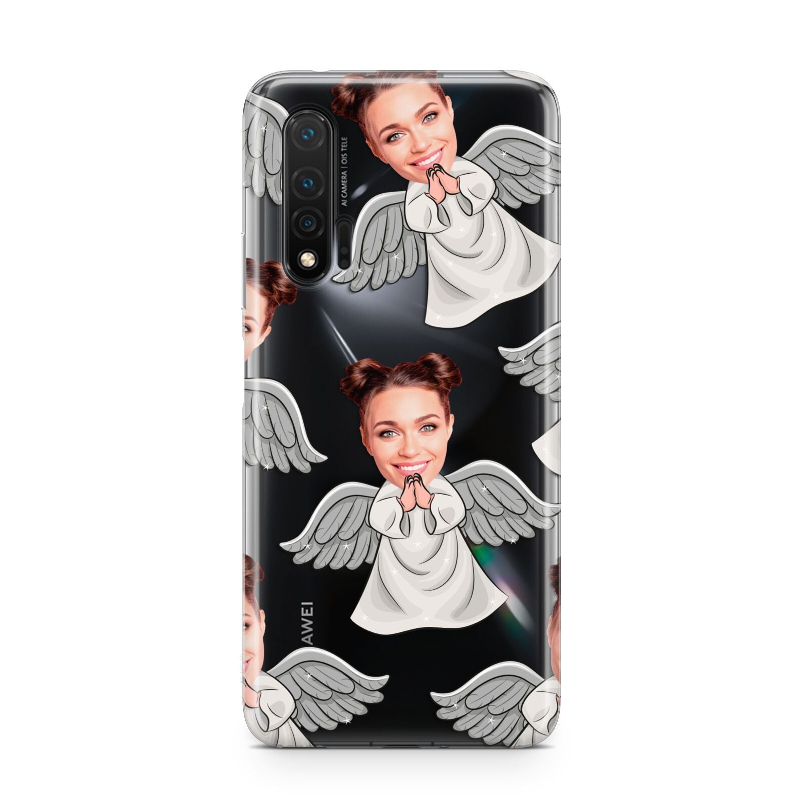 Angel Photo Face Huawei Nova 6 Phone Case