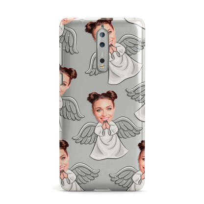 Angel Photo Face Nokia Case