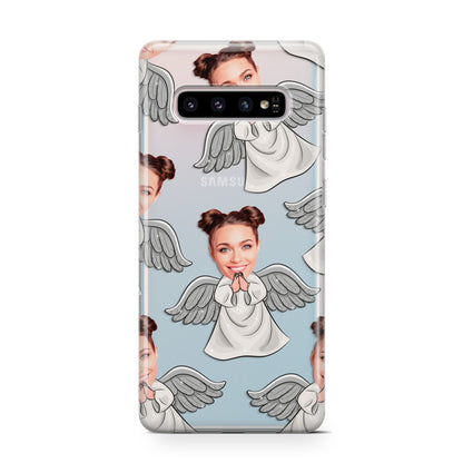 Angel Photo Face Samsung Galaxy S10 Case