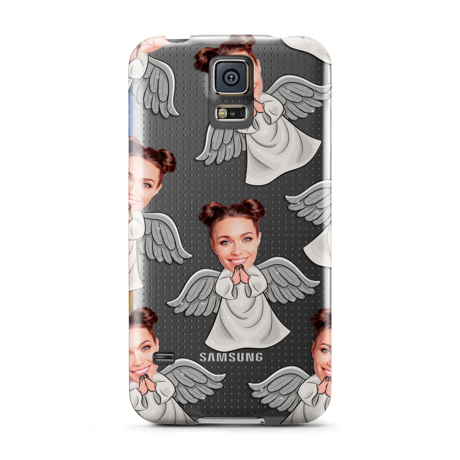 Angel Photo Face Samsung Galaxy S5 Case