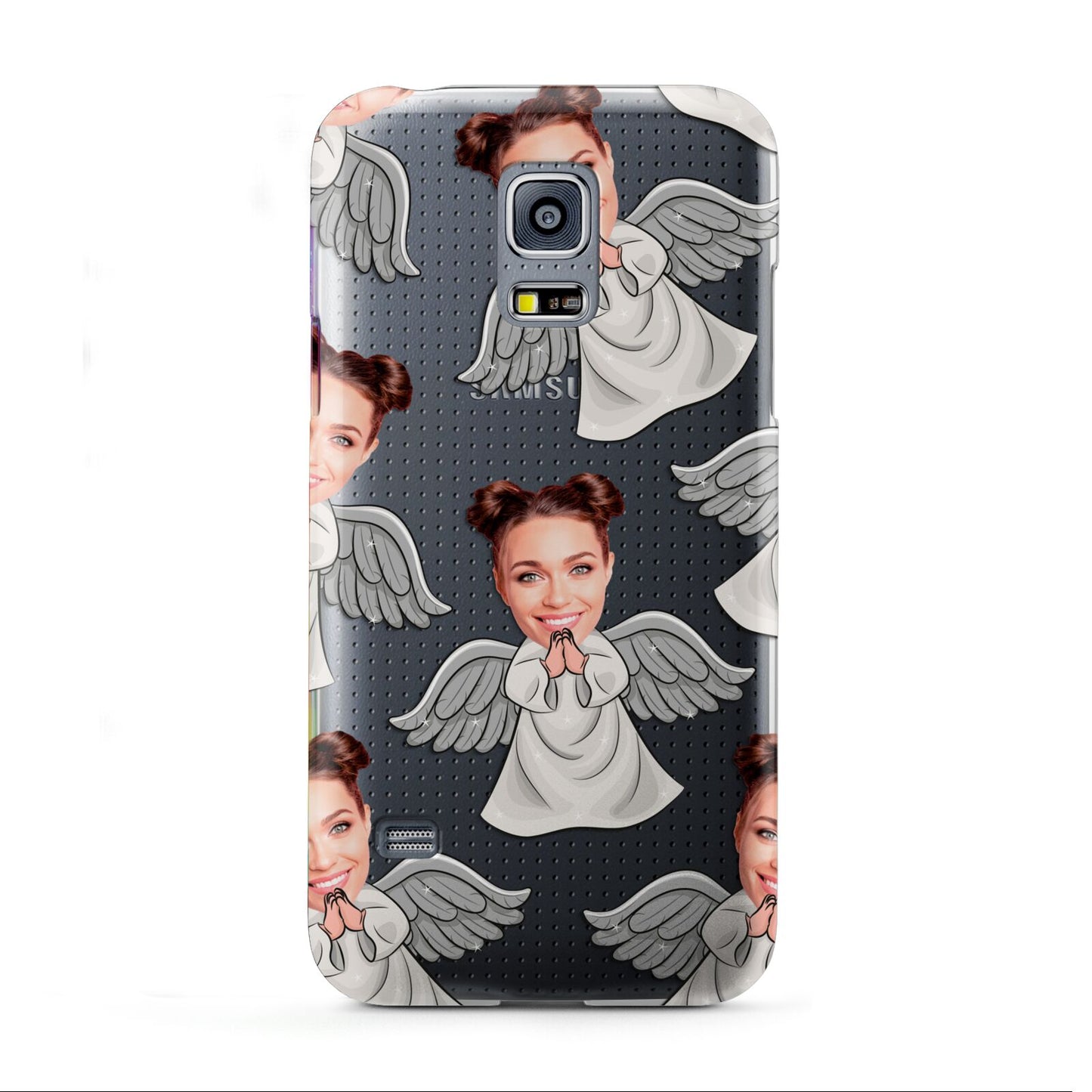 Angel Photo Face Samsung Galaxy S5 Mini Case