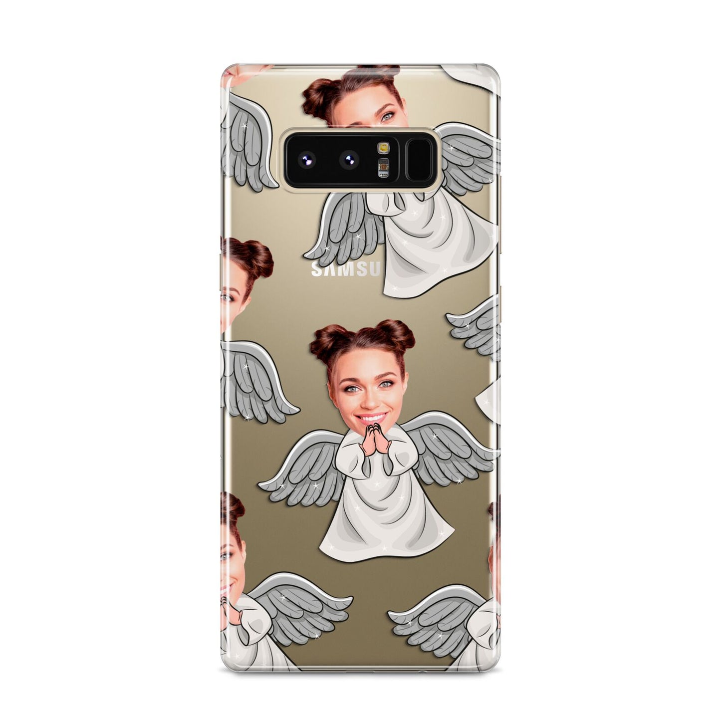Angel Photo Face Samsung Galaxy S8 Case