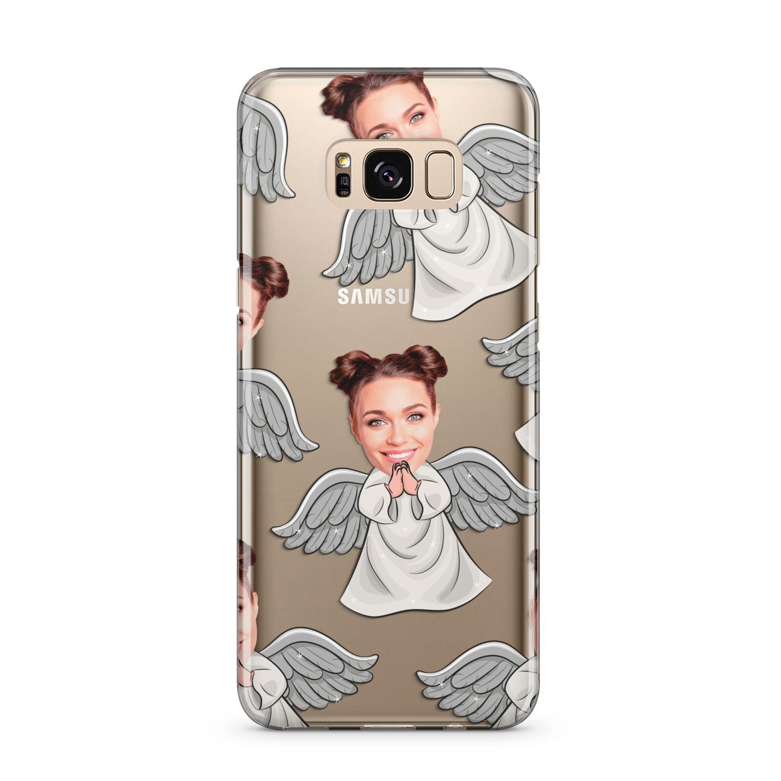 Angel Photo Face Samsung Galaxy S8 Plus Case