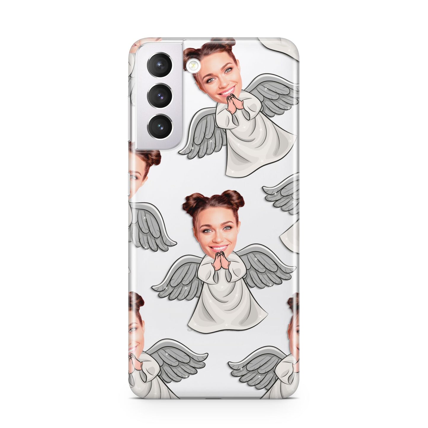 Angel Photo Face Samsung S21 Case