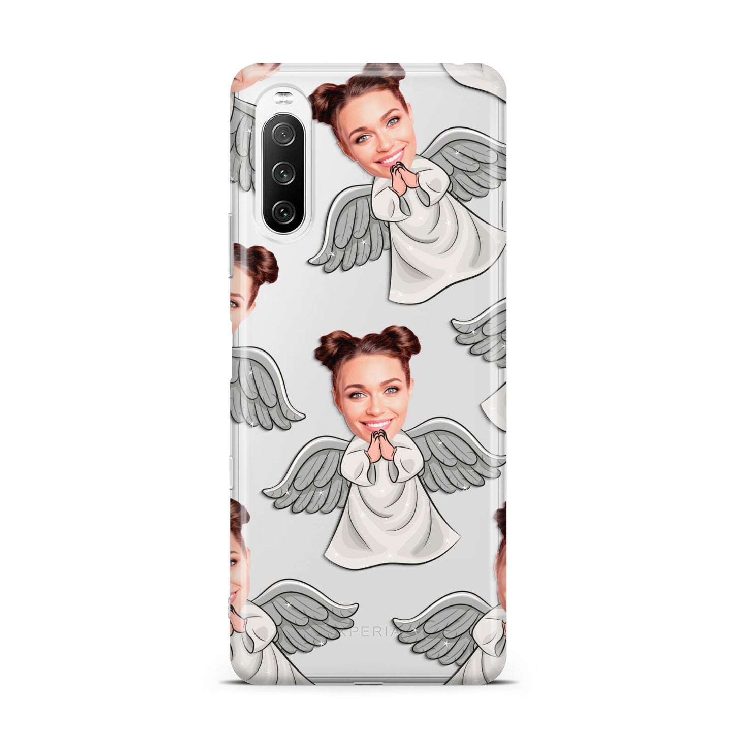 Angel Photo Face Sony Xperia 10 III Case