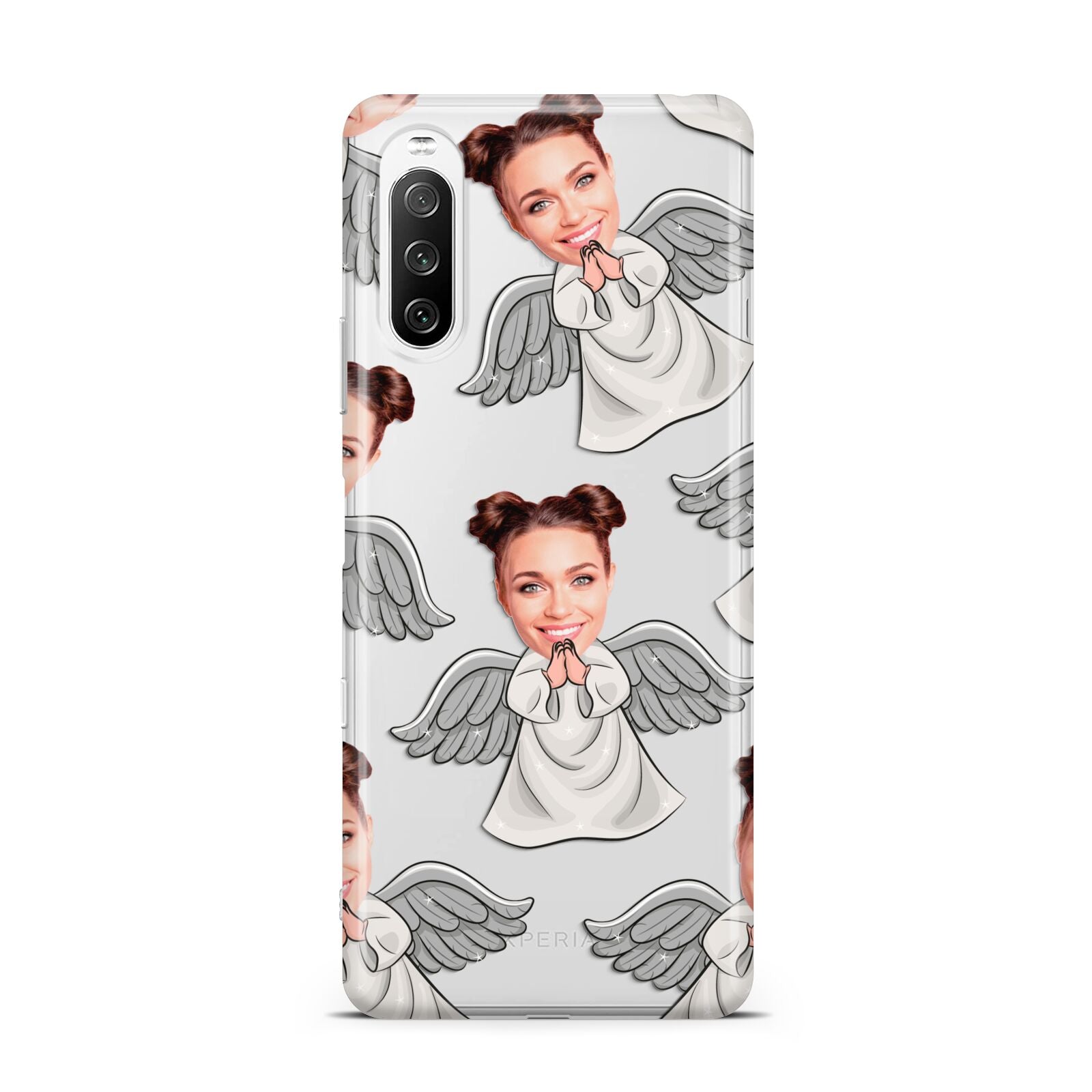 Angel Photo Face Sony Xperia 10 III Case