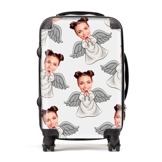 Angel Photo Face Suitcase