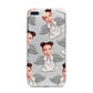 Angel Photo Face iPhone 7 Plus Bumper Case on Silver iPhone