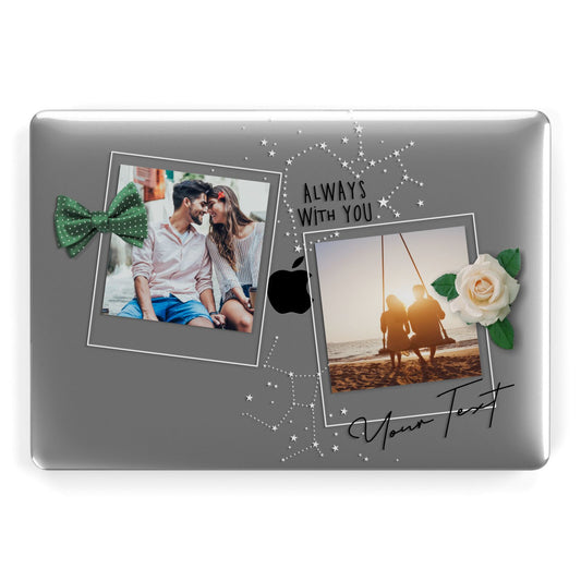 Astrology Photo Montage Upload with Text Apple MacBook Case