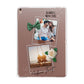Astrology Photo Montage Upload with Text Apple iPad Rose Gold Case